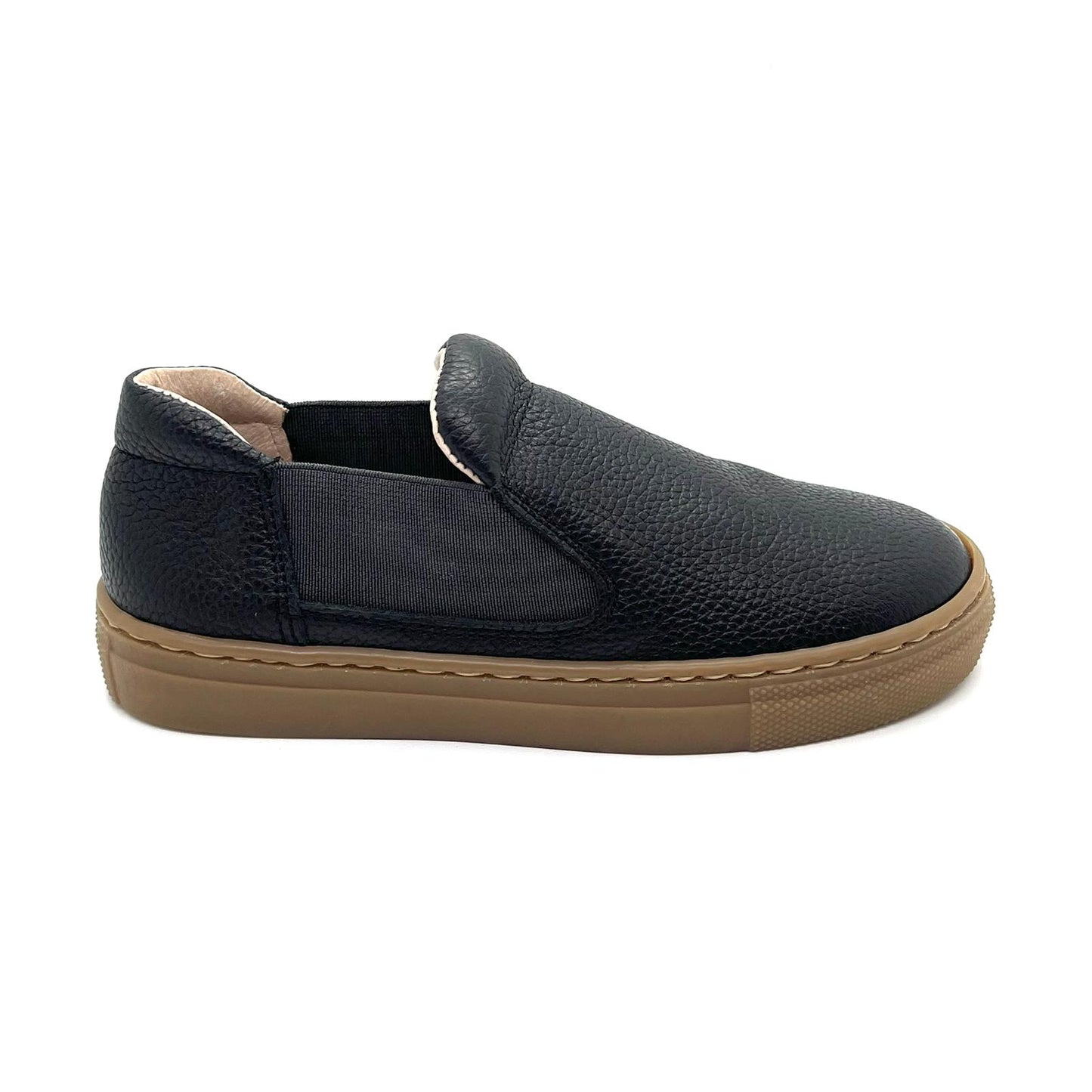 Frank - Black With Brown Sole