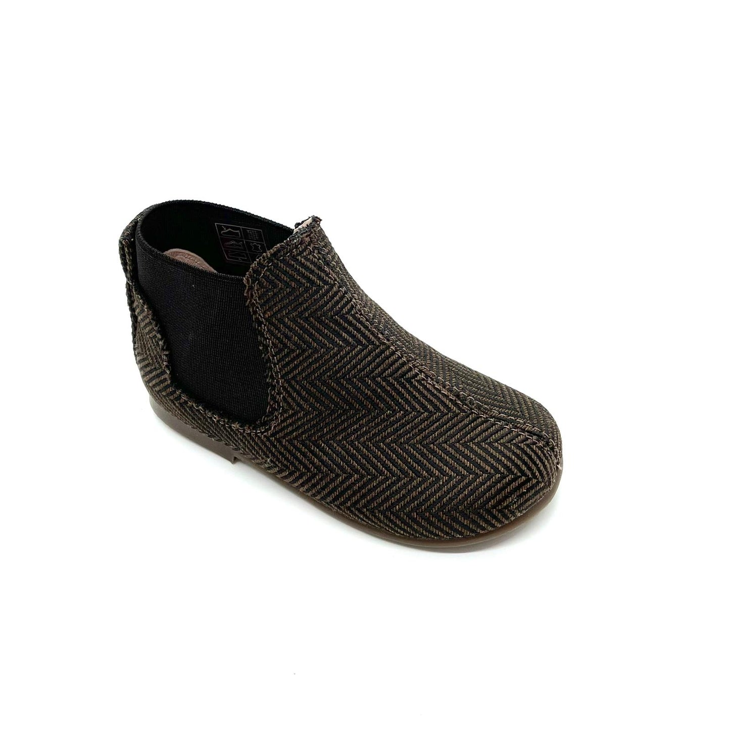 Bootie - Brown Herringbone